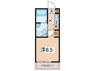 リブ白楽Aの物件間取画像